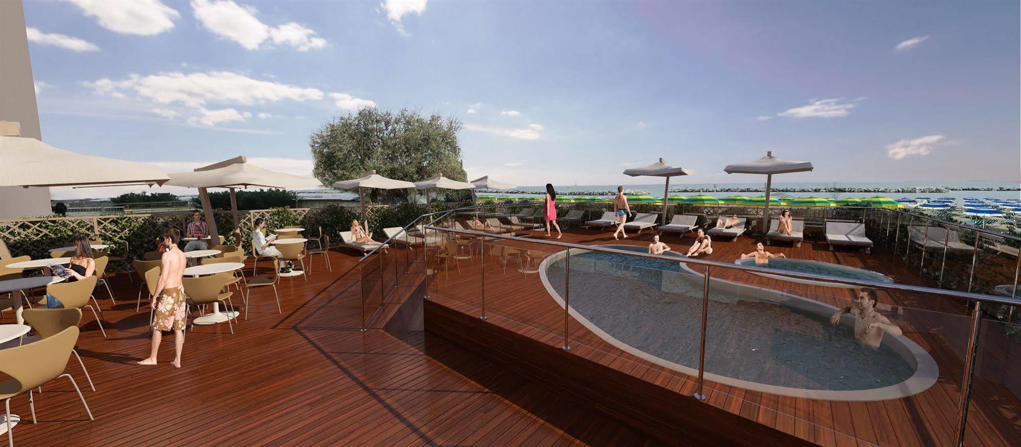 Hotel Baia Rimini Exteriör bild